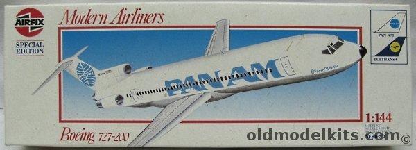 Airfix 1/144 Boeing 727-200 Pan Am or Lufthansa, 03183 plastic model kit